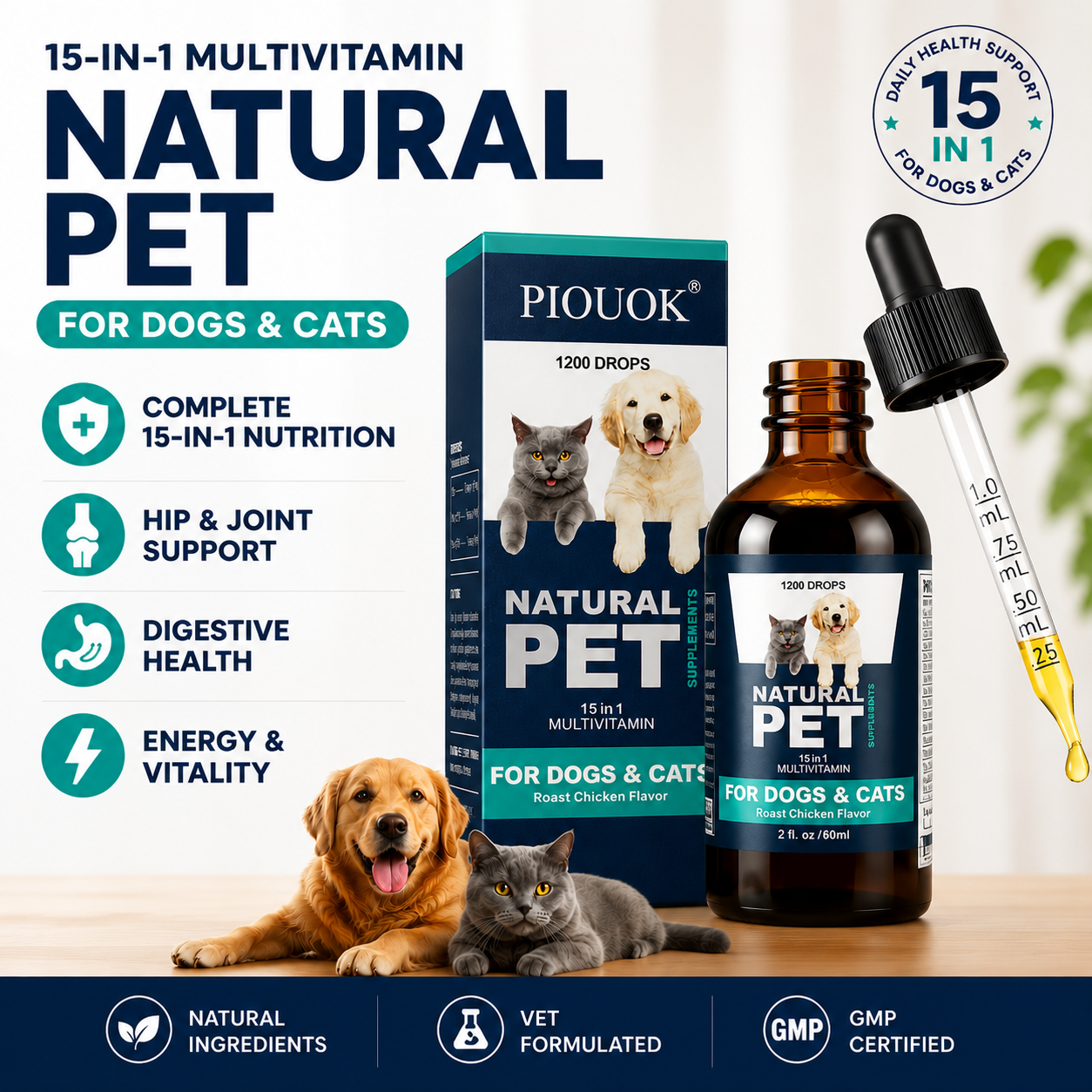 15 in 1 Health Supplements